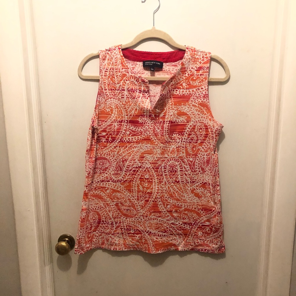 JONES NY Paisley Top